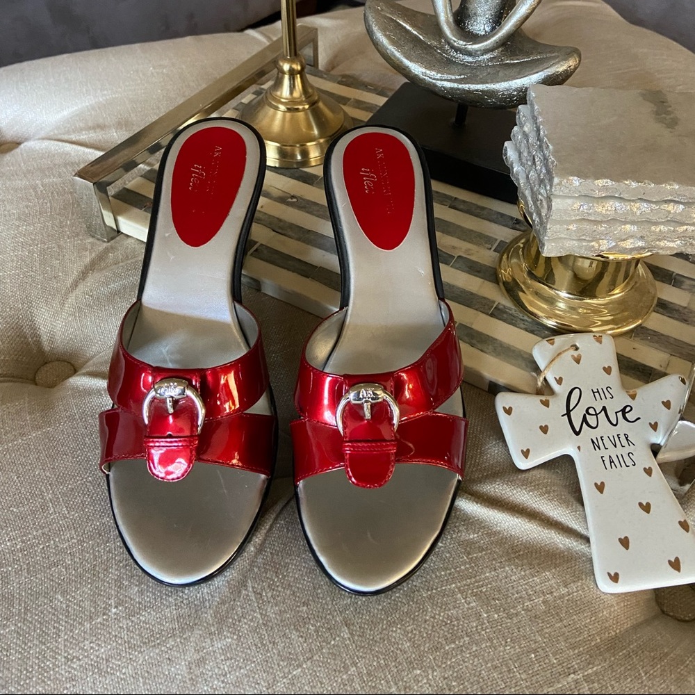 Anne Klein Wedged Sandal